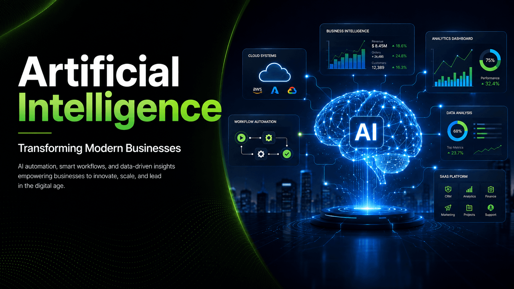 How Artificial Intelligence Is Transforming Modern Businesses in 2026