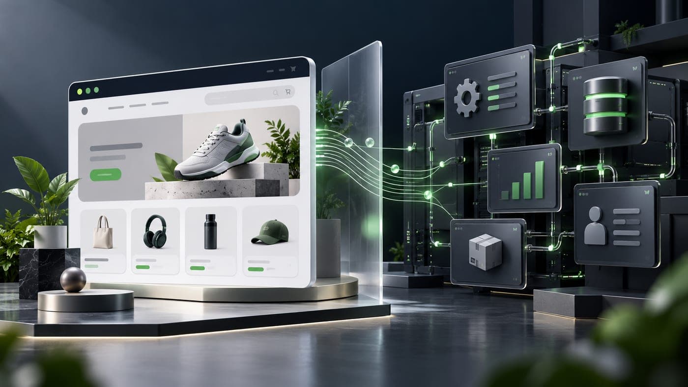 Online storefront and application modules